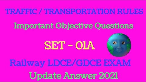 IMPORTANT QUESTIONS FOR LDCE/GDCE RAILWAY DEPARTMENTAL EXAM (AOM/ATM), SCOR, GOODS GUARD, SM ETC