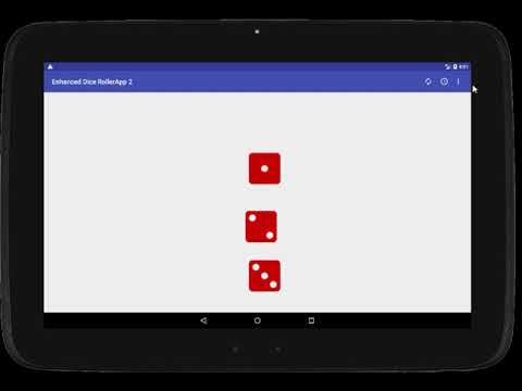 Enhanced Dice Roller App Progress Part 2
