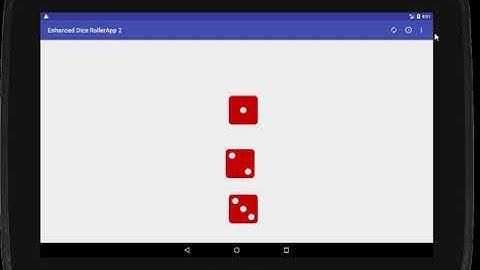 Enhanced Dice Roller App Progress Part 2