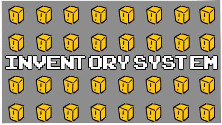Indie Game Devlog #9 : Inventory System in Progress !