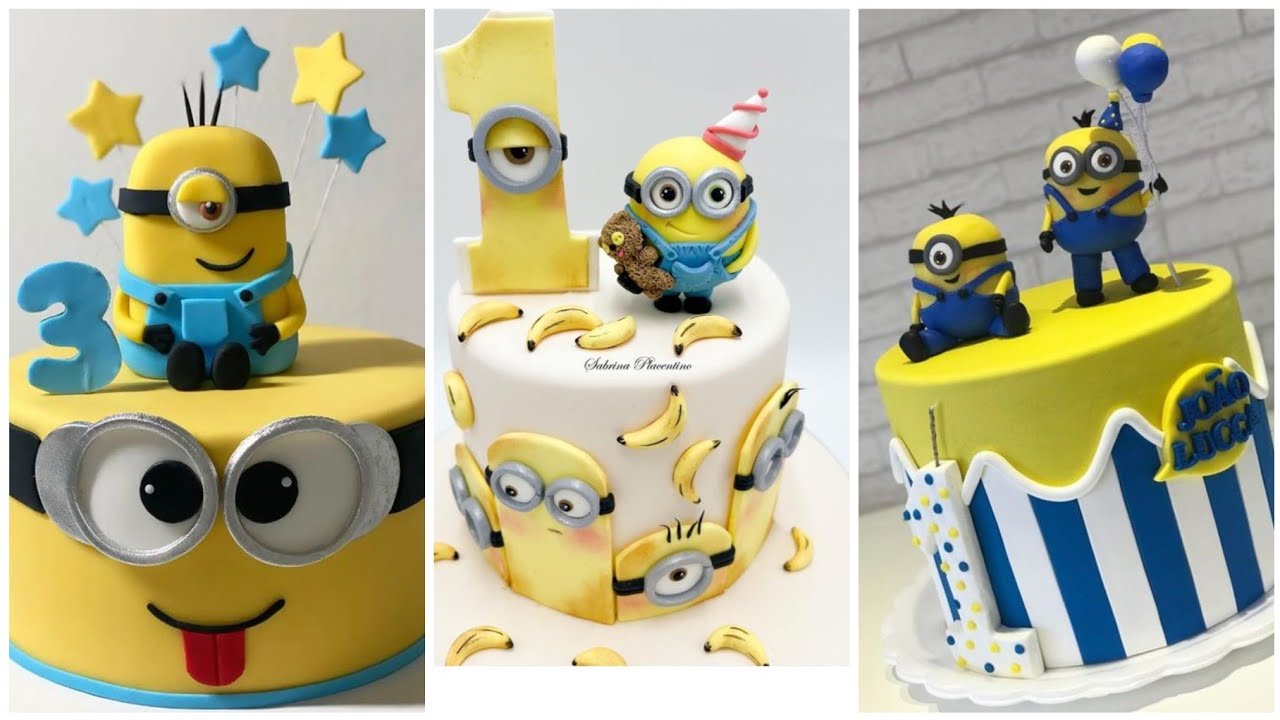 Best Minion Theme Birthday Cakes for Kids|| Minion Cake Designs 2023| Minion Theme Cakes