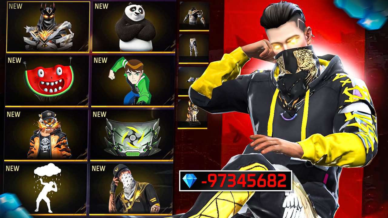 BUYING ALL BUNDLES IN FREE FIRE 🤑