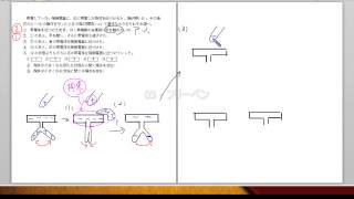 Excelでセンター対策(物理)：｢電気の基本(箔検電器)｣問題①解説