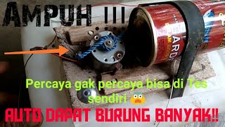 Alat Paling Ampuh !! | Buat hipnotis Burung di Malam Hari auto dapat banyak