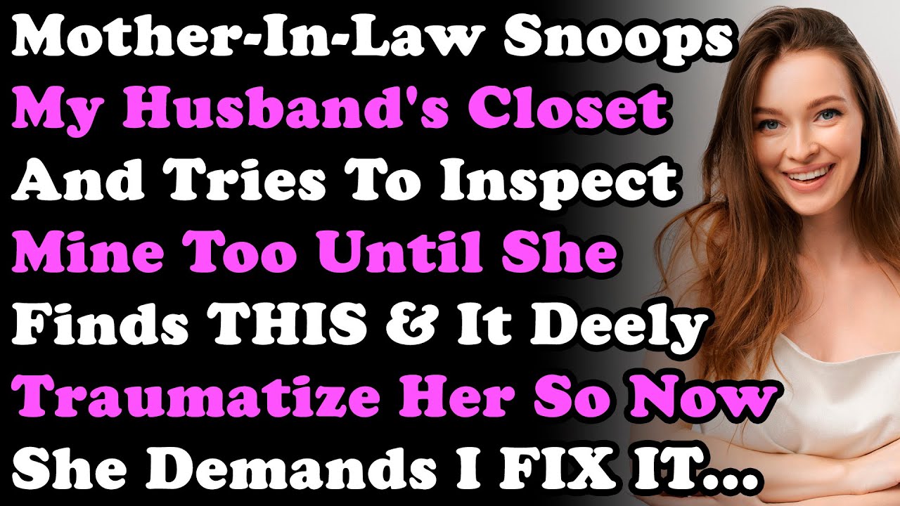 Свекровь залезла в шкаф моего мужа, а затем попыталась осмотреть и мой, пока не нашла ЭТО...