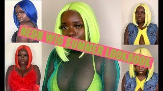 Neon Hair Summer Lookbook 2019 Hot Girl Summer Lil Kim Tribute