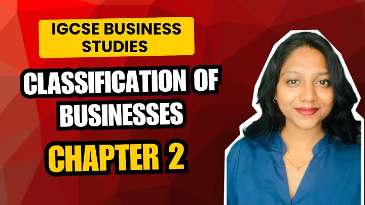 Classification of Business | IGCSE Business Studies | Sectors of Business Activity  #IGCSEBusiness