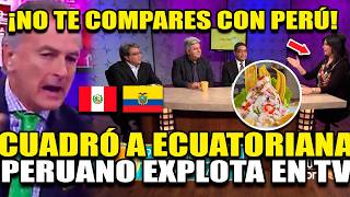 ECUATORIANA SALE PERDIENDO AL COMPARARSE CON LA COMIDA PERUANA, LA PONEN EN SU SITIO 'NO TE COMPARES ECUATORIANA SALE PERDIENDO AL COMPARARSE CON LA COMIDA PERUANA, LA PONEN EN SU SITIO 'NO TE COMPARES