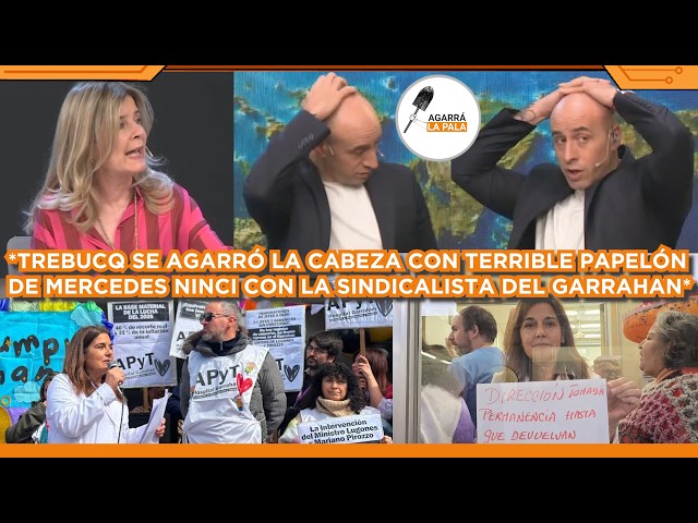 TREBUCQ SE AGARRÓ LA CABEZA POR PAPELÓN DE MERECEDES NINCI CON LA ZURDA DEL GARRAHAN: "ES HONESTA"