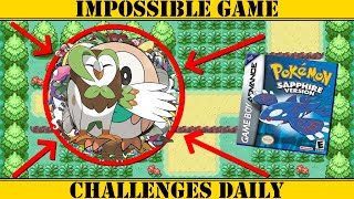 Can You Beat Pokemon Ruby With Only DARTRIX?