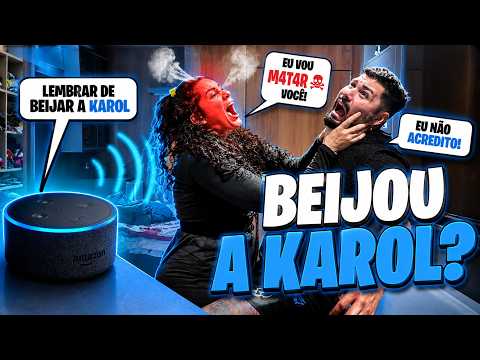 ALEXA CAGUETOU MINHA TRAIÇÃO! (DEU RUIM)