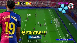 Efootball Pes 2025 Ppsspp Android Offline Full Update Ucl League Kits ...