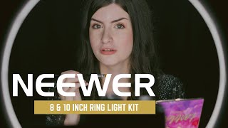 Neewer 8 & 10 Inch Ring Light Kit