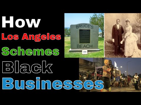 California Scheming. Bruce's beach, Leimert Park, Crenshaw District, Baldwin Hills Mall Scam.