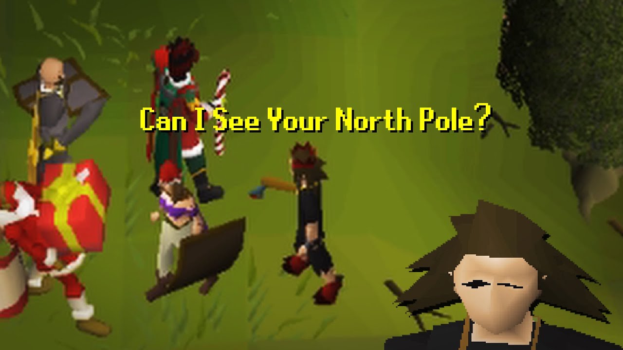 OSRS Santa Cosplayer Spotted At Draynor Willows