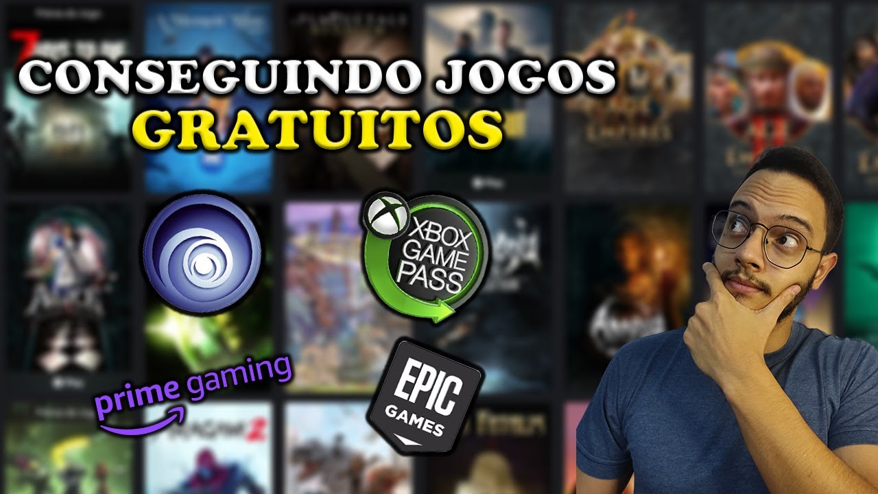 CONSEGUINDO JOGOS DE GRAÇA PARA PC!
