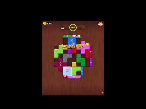Color Wood Jam Levels 401-402-403-404-405-406-407-408-409-410