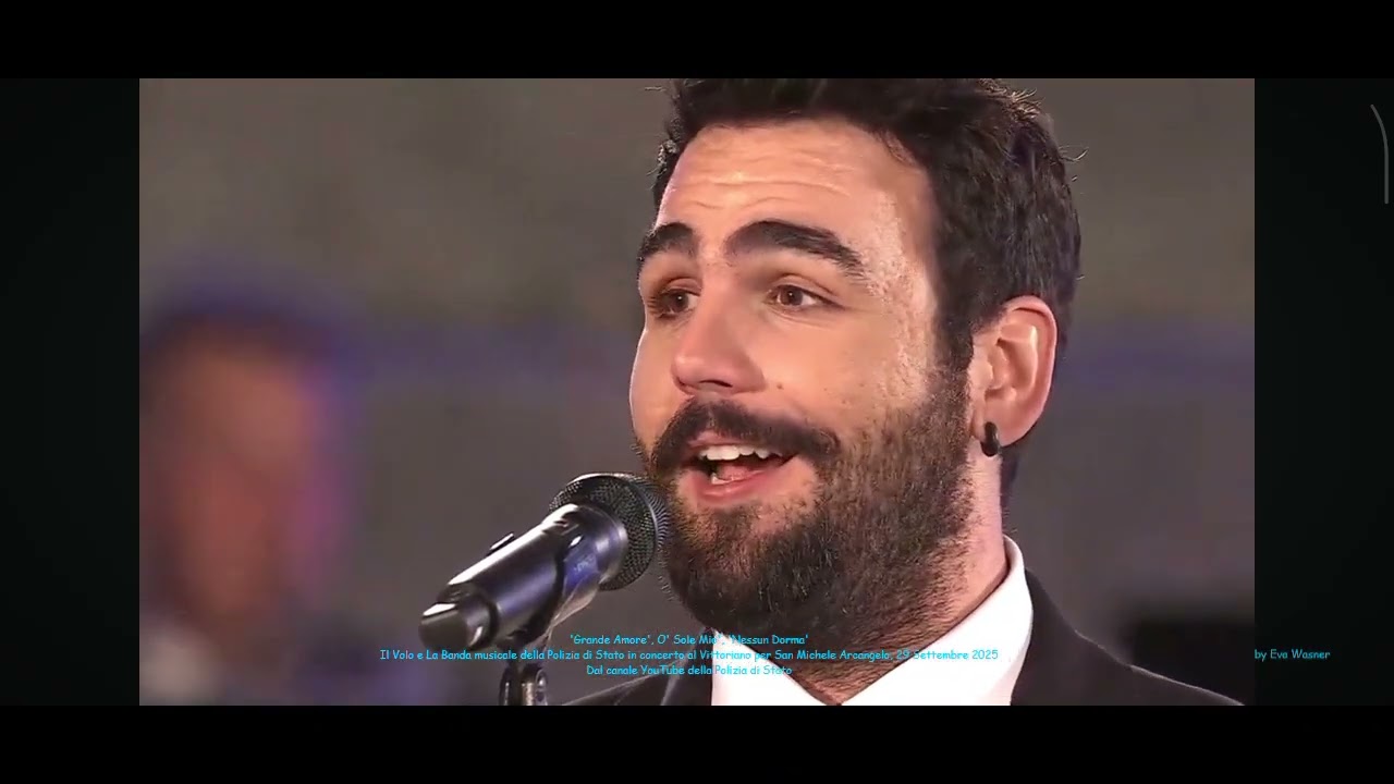 My video: Il Volo & Polizia di Stato, concerto per San Michele Arcangelo, Roma, 29 September 2025