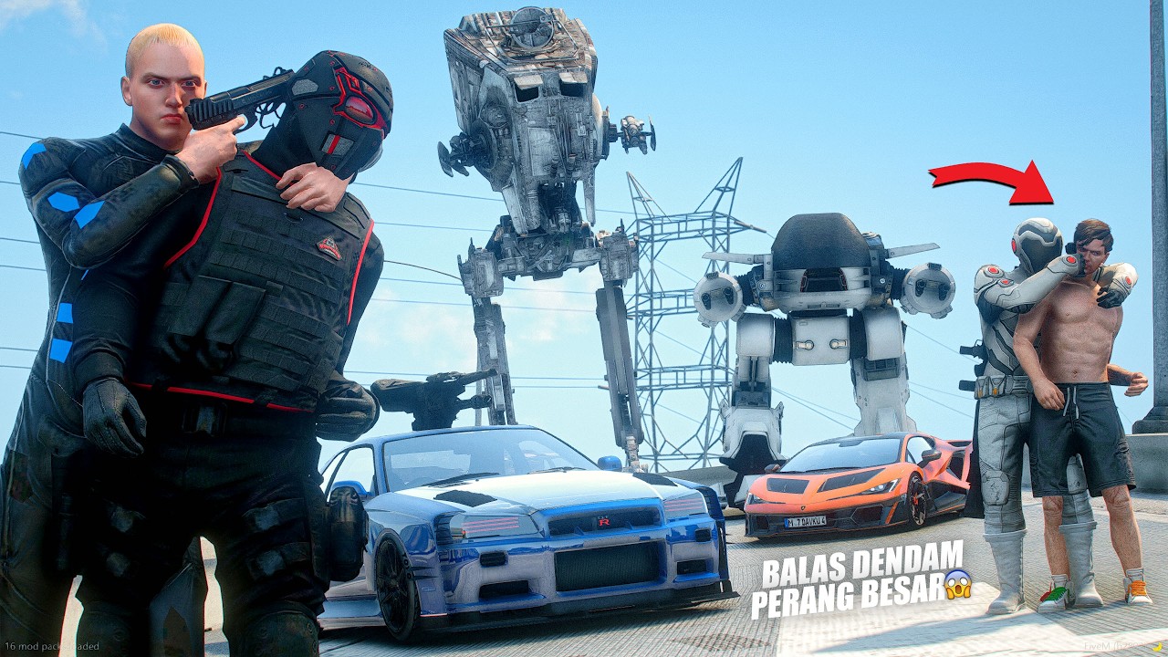 AKSI KEI MENYELAMATKAN SAHABATNYA DARI MUSUH TERKUAT !! GTA 5 ROLEPLAY