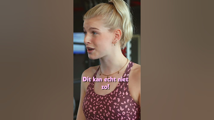 Dylan flirt in de sportschool! 😏