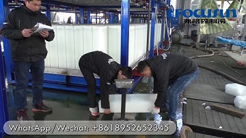 Focusun direct system 30MT block ice machine