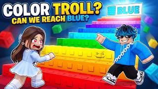 Color Troll Tower Funny Gameplay | JENNY AND CHAN screenshot 4