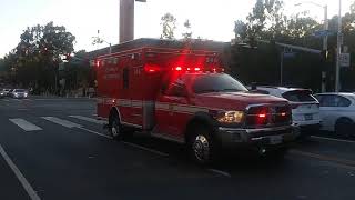 LAFD Rescue 246 (Reserve) Responding