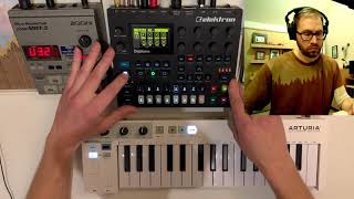 Digitone + Zoom MRT Live Hardware Jam
