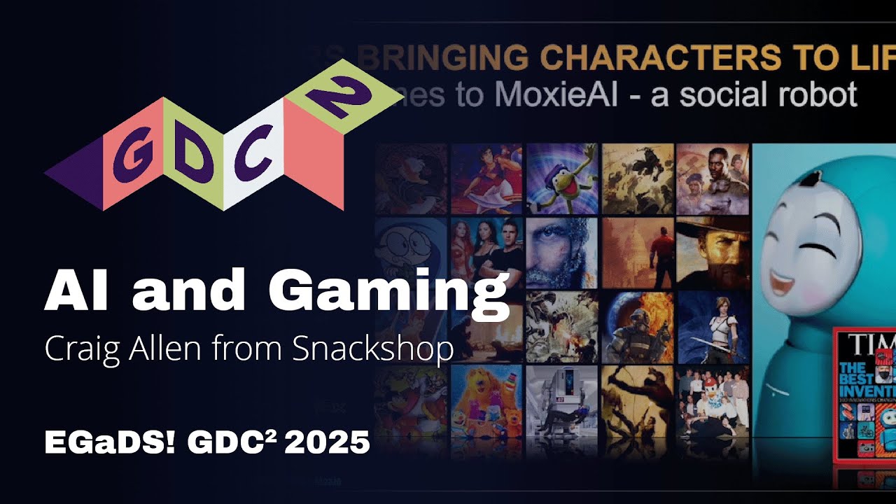 AI and Gaming with Craig Allen | EGaDS! GDC^2 2025