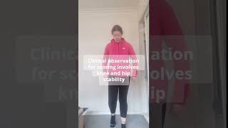 Single Leg Squat Test (VU)