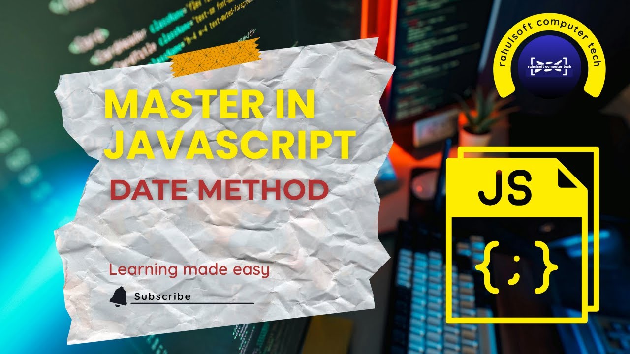 Date Method use in Javascript (Lec 31)