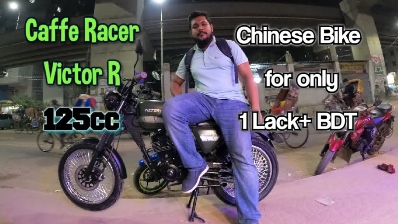 Victor R Classic Modification Caffe Racer Bike :-: Victor R 125CC - YouTube