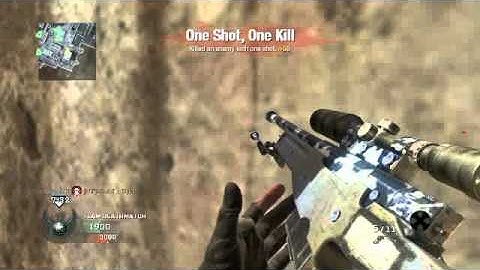 Black Ops Cross Map No Scope Headshot