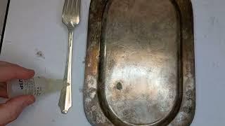 Direct Acid Test - Sterling Silver vs Silverplate Reaction