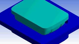 Fuel Tank Forming Die -Forming process Simulation- Ansys Explicit Dynamics