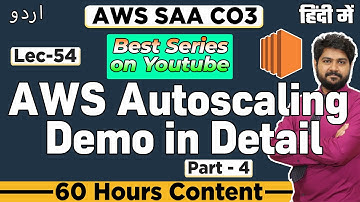 AWS Autoscaling Demo in detail-Hindi/Urdu | LEC-54 | Step scaling,Target tracking policy | AWS DEMO