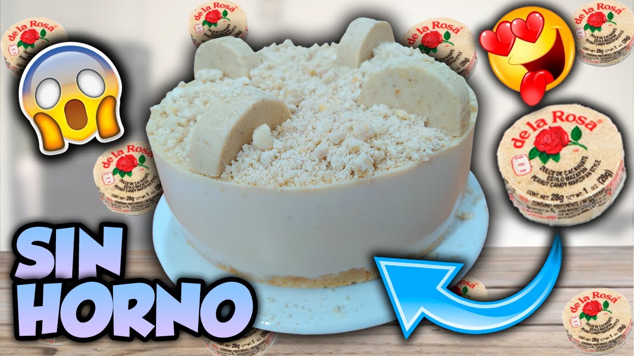 Como Hacer CHEESECAKE De MAZAPAN 😋