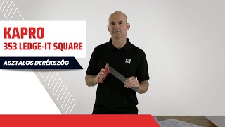 KAPRO - 353 LEDGE-IT - ASZTALOS DERÉKSZÖG