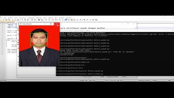 Verifikasi pengenalan wajah dengan php dan python menggunakan lib opencv