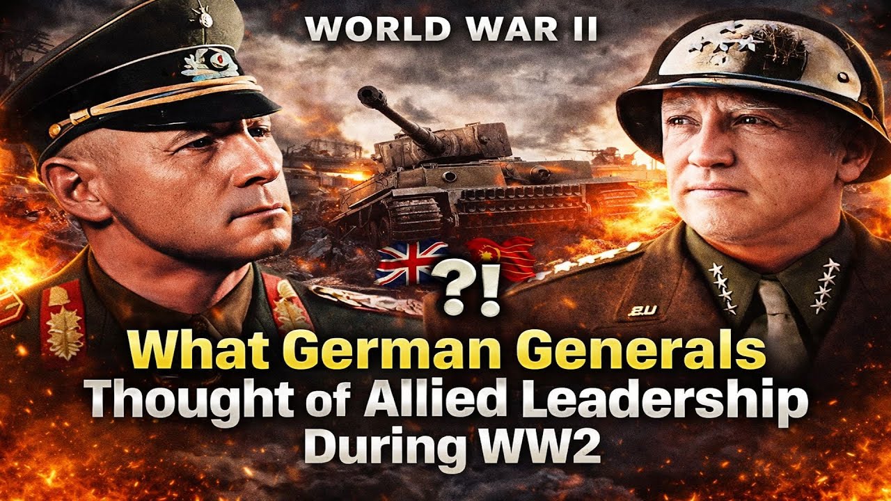 What Did German Generals Really Think of Allied Leaders?