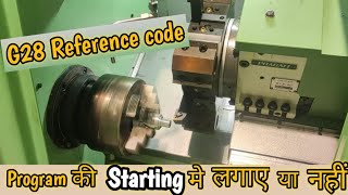 Famous what happen if g28 code not given in first block in cnc turning program. Wealth