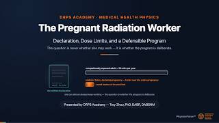 Pregnant Radiation Worker: 5 mSv Limit (10 CFR 20.1208)
