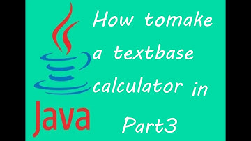 How to create simple calculator in Java using JDOODLE online editor   Part 3