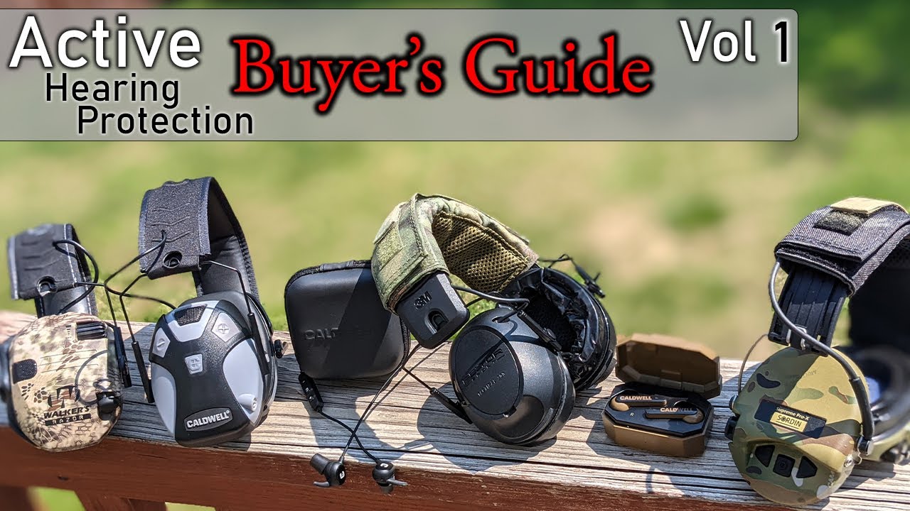 Range Hearing Protection Shootout - Caldwell Pro - Walker Slim - Caldwell Power Cords