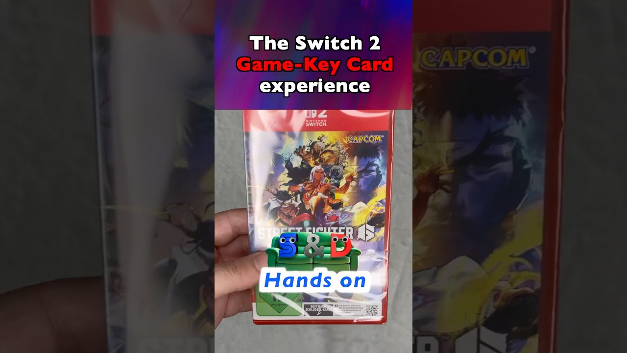 Switch 2 Game-key card experience 🔑 