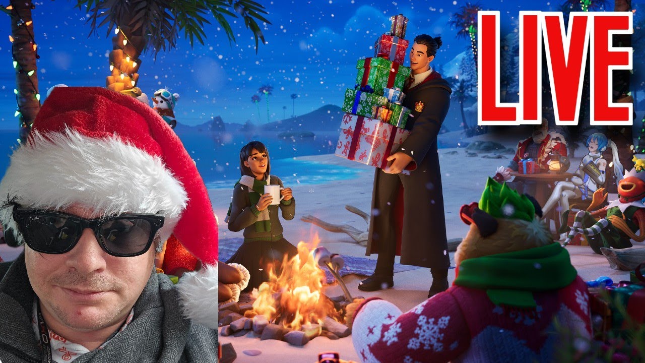 Fortnite WINTERFEST MONDAY MADNESS LIVE