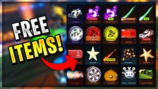 Get FREE Items in Rocket League! (PC/XBOX/PS4/SWITCH)