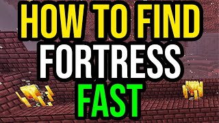 EASILY Find Nether Fortress In Minecraft 2026! (Bedrock & Java!)