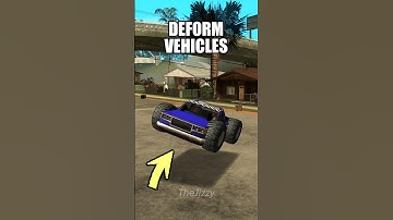 Did You Know You Can Deform Vehicles in GTA San Andreas? 🤯 #gta #gtasanandreas #secrets