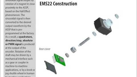 Training: Bourns® Model EMS22 Non-Contacting Magnetic Encoders